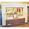 Image 2 : Double Vanity - Silestone, Cabinets w/ Drawers & 2 Sinks, Upper Cabinets (contents not included)