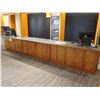 Image 2 : Production Station w/ Wooden Cabinets, Koa Veneer, Drawers & Shelving
