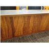 Image 8 : Production Station w/ Wooden Cabinets, Koa Veneer, Drawers & Shelving