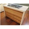 Image 8 : Island w/ Bosch 30" 5-Burner Stainless Steel Cooktop, Cabinets, Silestone Counter