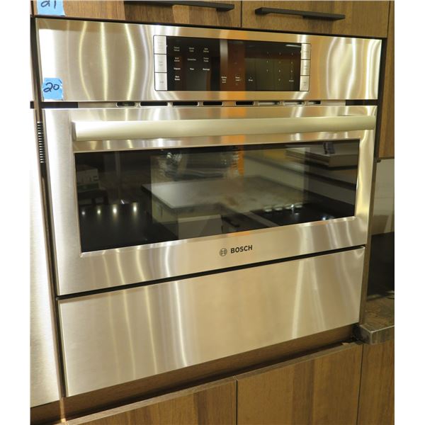 Bosch 30" Speed Oven Convection/Microwave, Stainless Steel, HBL5351UC/02