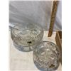 Image 2 : Bohemian crystal footed bowls