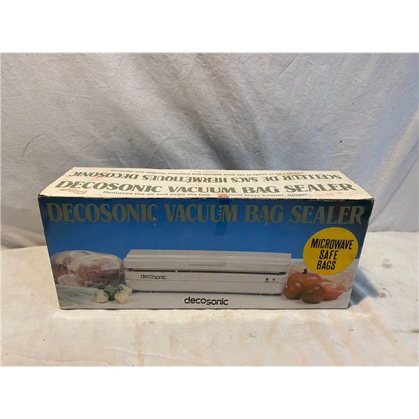 Vacuum bag sealer