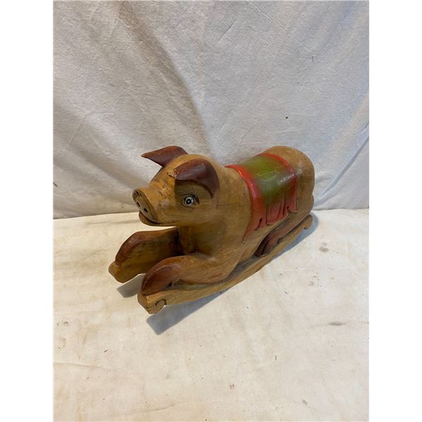 Rocking pig