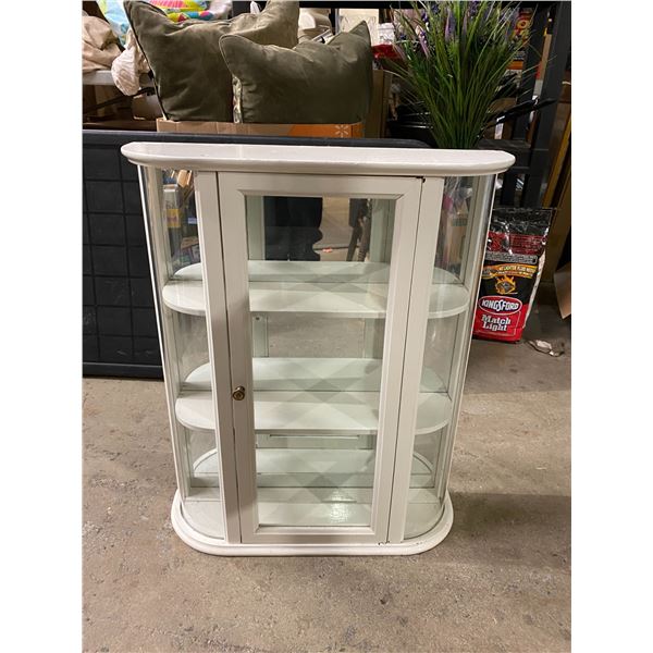 Display cabinet 25 inches tall