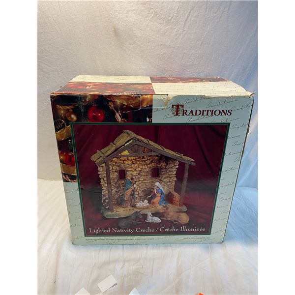 Traditions lighted nativity