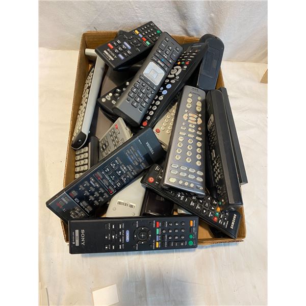 Assorted remotes