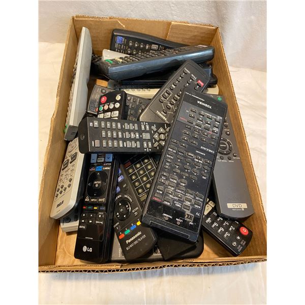 Assorted remotes