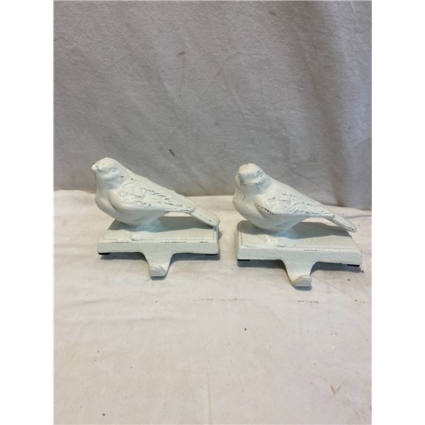 Cast iron stocking hangers