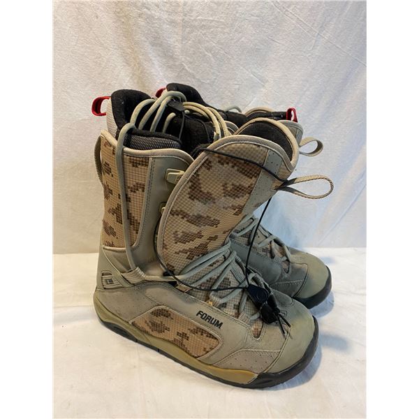 Forum snowboard boots men’s 9.5