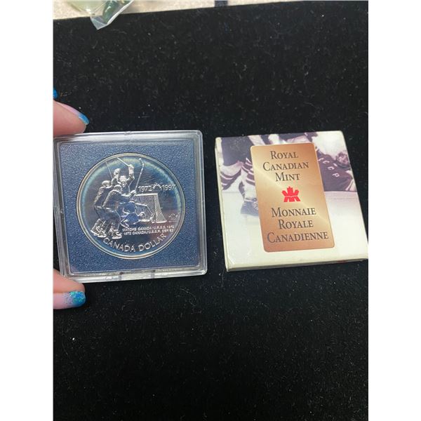 Royal Canadian Mint 1972-1997 Canadian dollar silver
