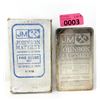 Image 1 : 100 Oz Rare Johnson Matthey .999 Silver Bar