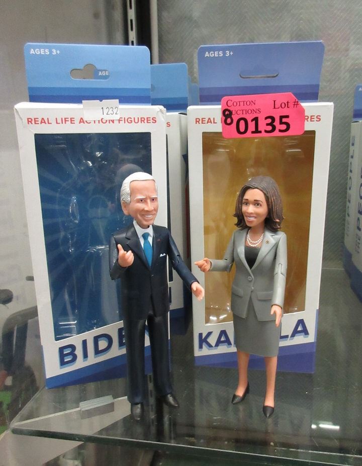 8 New Joe Biden & Kamala Harris Action Figures