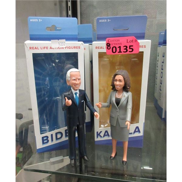 8 New Joe Biden & Kamala Harris Action Figures