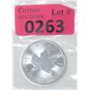 Image 1 : 1 Oz .9999 Silver 2015 Canadian Maple Leaf Coin