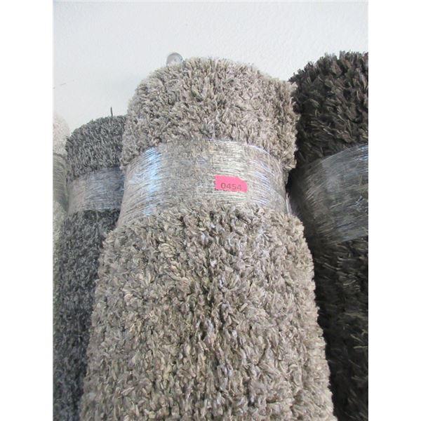 8' x 10' Grey Speckled Shag Area Carpet