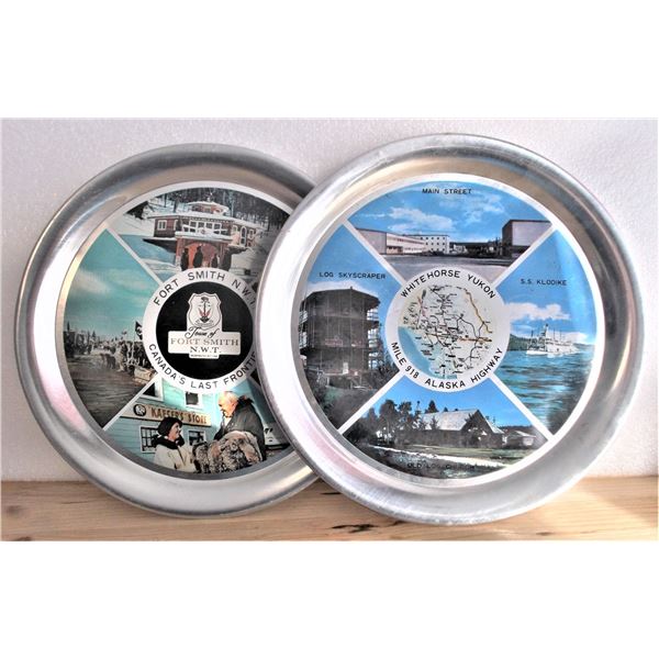 Two Tin Collectors Plates