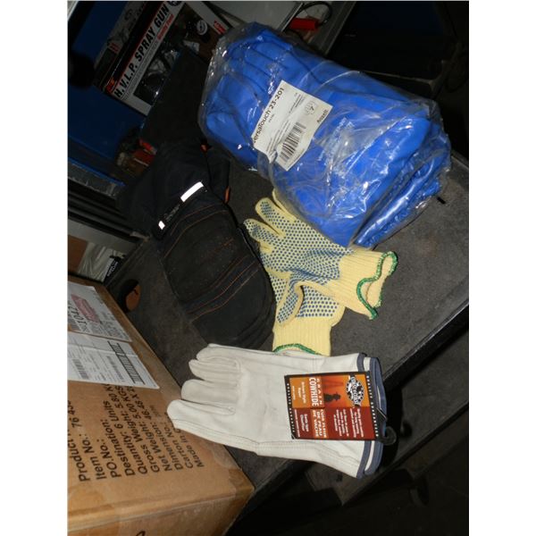 Box Of Mixed Work Gloves