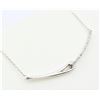Image 2 : Sterling Silver Diamond Necklace