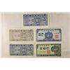 Image 1 : 5 PIECES OF SOUTH KOREAN CURRENCY 3-10 JEONS &
