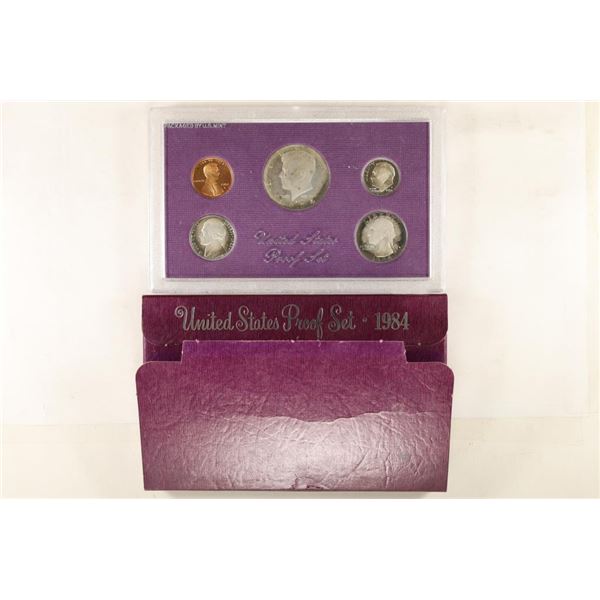 1984 US PROOF SET (WITH BOX)