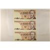 Image 1 : 3-1988 POLAND $100 ZLOTYCH CRISP UNC BILLS