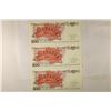 Image 2 : 3-1988 POLAND $100 ZLOTYCH CRISP UNC BILLS