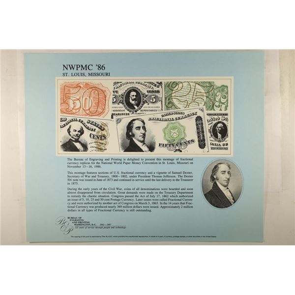 NWPMC '86 ST. LOUIS, MISSOURI SOUVENIR CARD