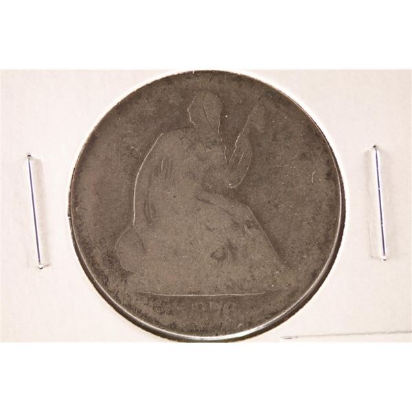 1876 SEATED LIBERTY HALF DOLLAR