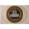 Image 2 : CASINO $10 SILVER TOKEN (UNC) PIONEER HOTEL
