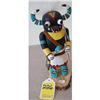 Image 1 : Hoote Horned Ogre Hopi Kachina P.L. 1994