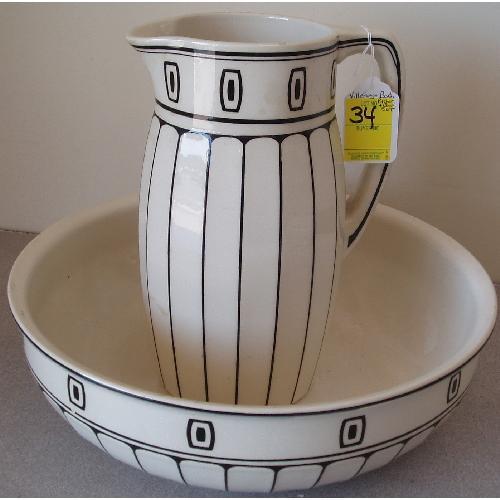 Villeroy & Boch Dresden Pitcher and Bowl set 4970S