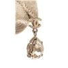 Image 3 : Chanel Silver CC Rhinestone Earrings