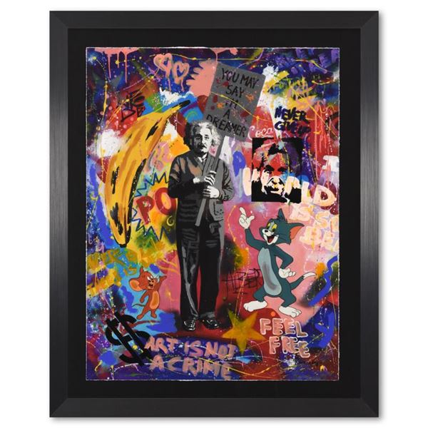 Einstein's Placard by Rovenskaya Original