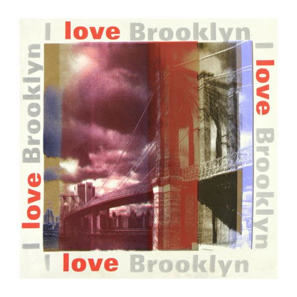I Love Brooklyn by Steve Kaufman (1960-2010)