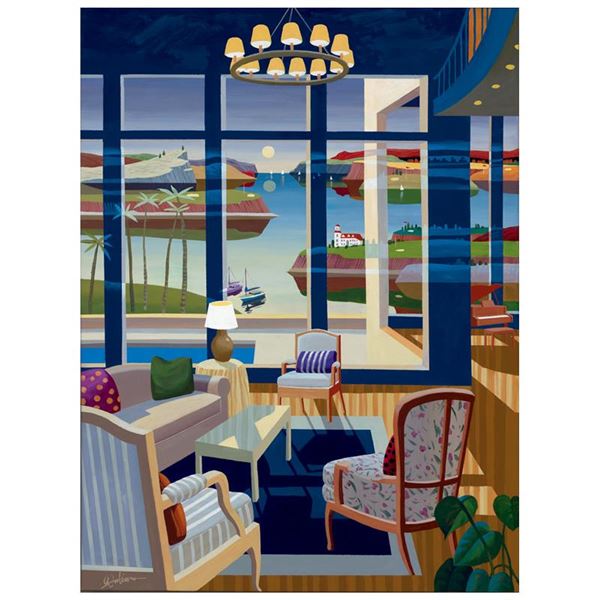 Reflections in Blue by Datian