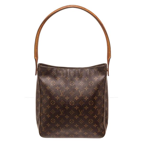 Louis Vuitton Brown Monogram Looping GM Shoulder Bag