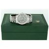Image 5 : Rolex Mens Stainless Steel Black MOP Baguette Diamond 36MM Datejust Wristwatch W