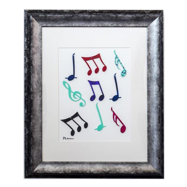 Music Notes by Govezensky Original