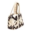 Image 4 : Chanel Black Beige Leather Drawstring Shoulder Bag