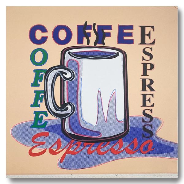 ESPRESSO by Steve Kaufman (1960-2010)