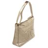 Image 2 : Chanel Silver Metallic Caviar CC Shoulder Bag