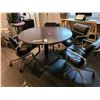 Image 1 : Herman Miller Art Deco Themed Table & Chairs Cat C