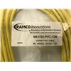 Image 2 : Lot of (6) Ramco #M8-FS4-PVC-10M Cables