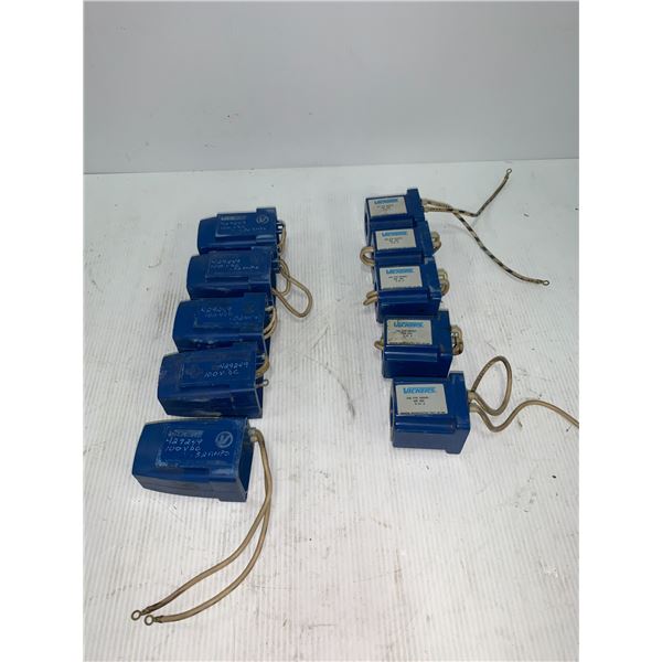 Lot of (10) Vickers Coils (see pics)