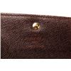 Image 6 : Louis Vuitton Brown Damier Canvas Porte Tresor Etui Pap Wallet