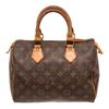 Image 1 : Louis Vuitton Brown Monogram Canvas Speedy 25cm Satchel Bag