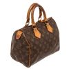 Image 2 : Louis Vuitton Brown Monogram Canvas Speedy 25cm Satchel Bag