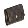 Image 2 : Louis Vuitton Black Graphite Damier Canvas 6 Key Holder Wallet