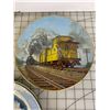 Image 3 : LOT OF COLLECTIBLE TRAIN PLATES